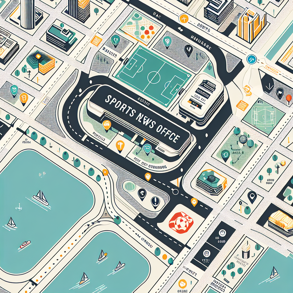 Map showing our location