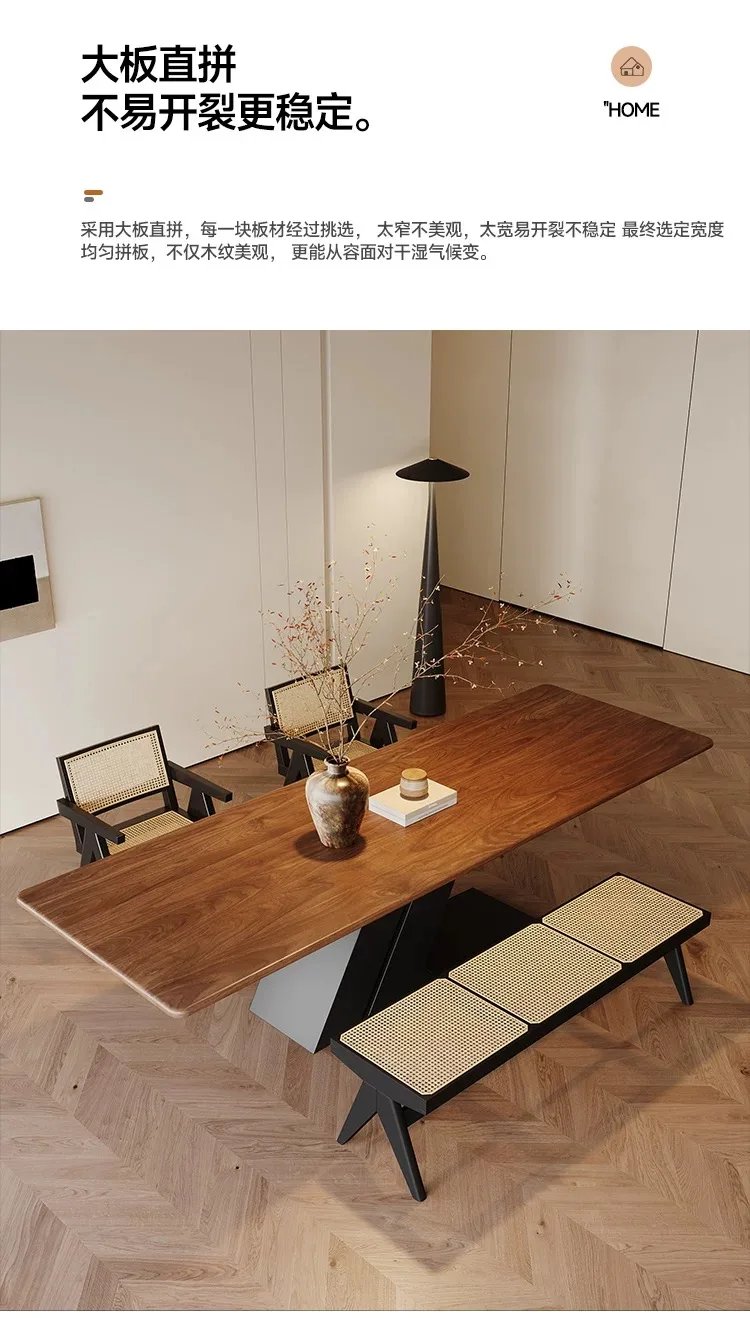 Asthetic Designer Executive Desk Wood Modern Chair Office Computer Table Writing Black Conference Escritorio Home Office