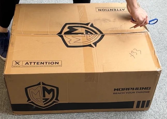 Morphling Ergonomic Gaming Chair,Adjustable Office Computer Chair with Dynamic Lumbar Support and Thicken Seat,Enlarge