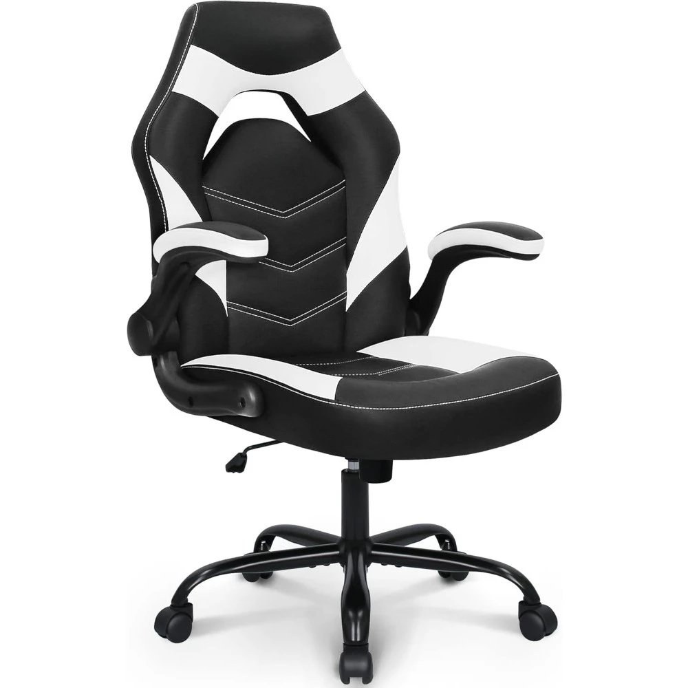 Popular -Video Gaming Chair Ergonomic Computer Desk Office Chair w/Lumbar Support Adjustable  Height-Guaranteed Authentic