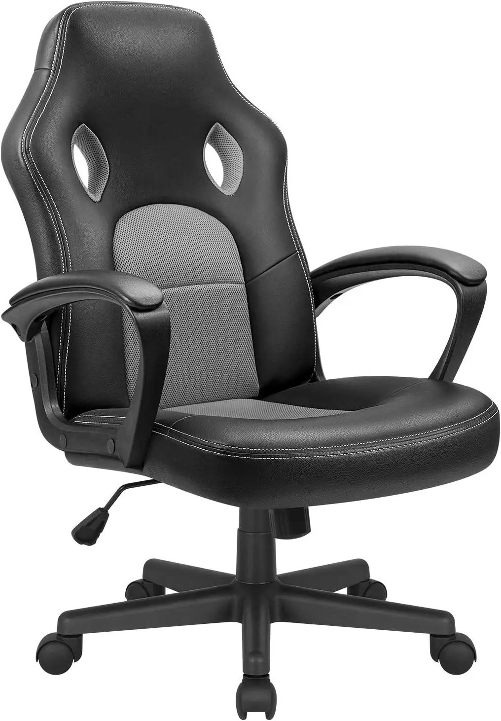 Office Gaming Chair High Back Leather Computer Chairs Ergonomic Height Adjustable Racing Game Desk Chair Executive Confe