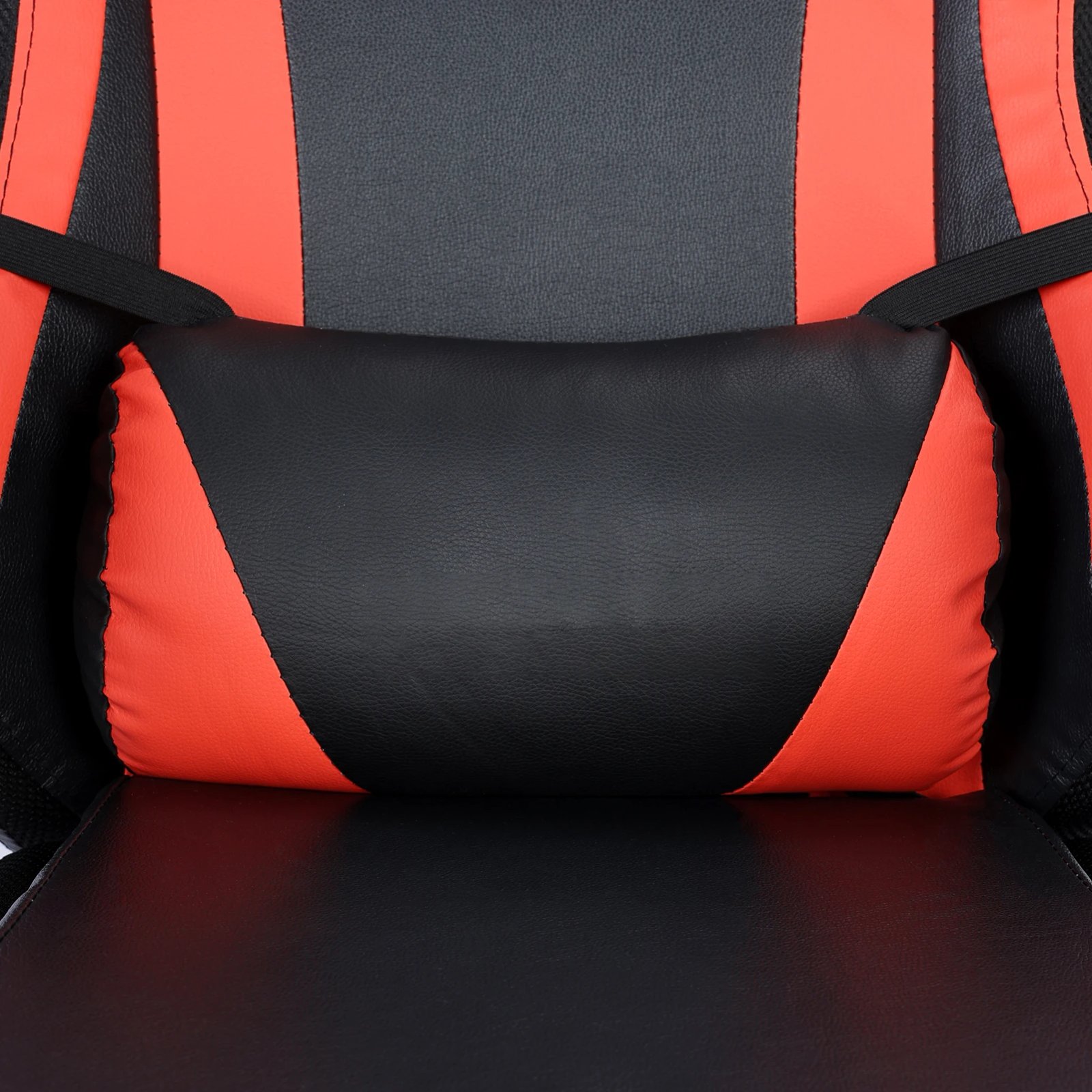 Gaming Chair with Bluetooth-compatible Speakers and RGB LED Lights, Ergonomic Massage Computer Gaming Chair with Lumbar Support