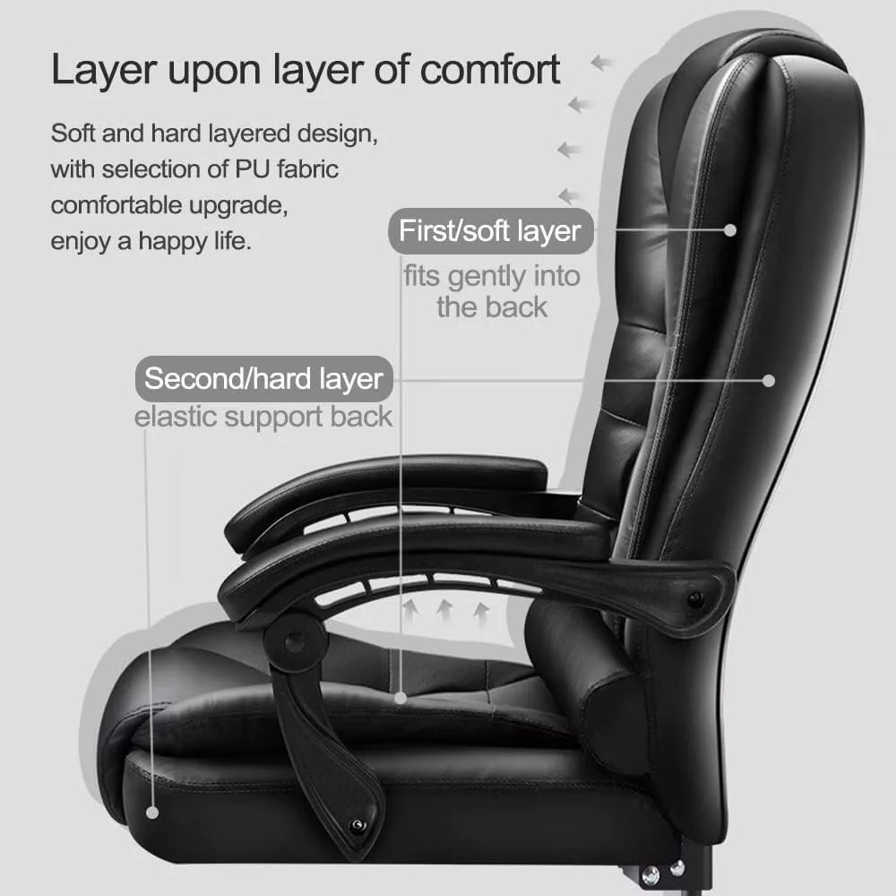 Home Computer Chairs, Office Gaming Chairs Big and Tall Chair Back Support Ergonomic High Back Managerial Executive,Office Chair
