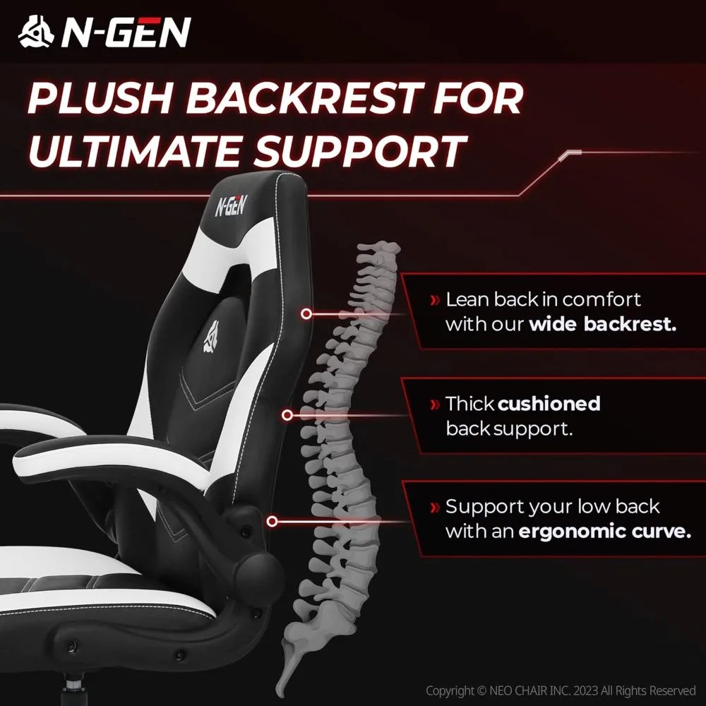 Video Gaming Computer Chair Ergonomic Desk Office Chair