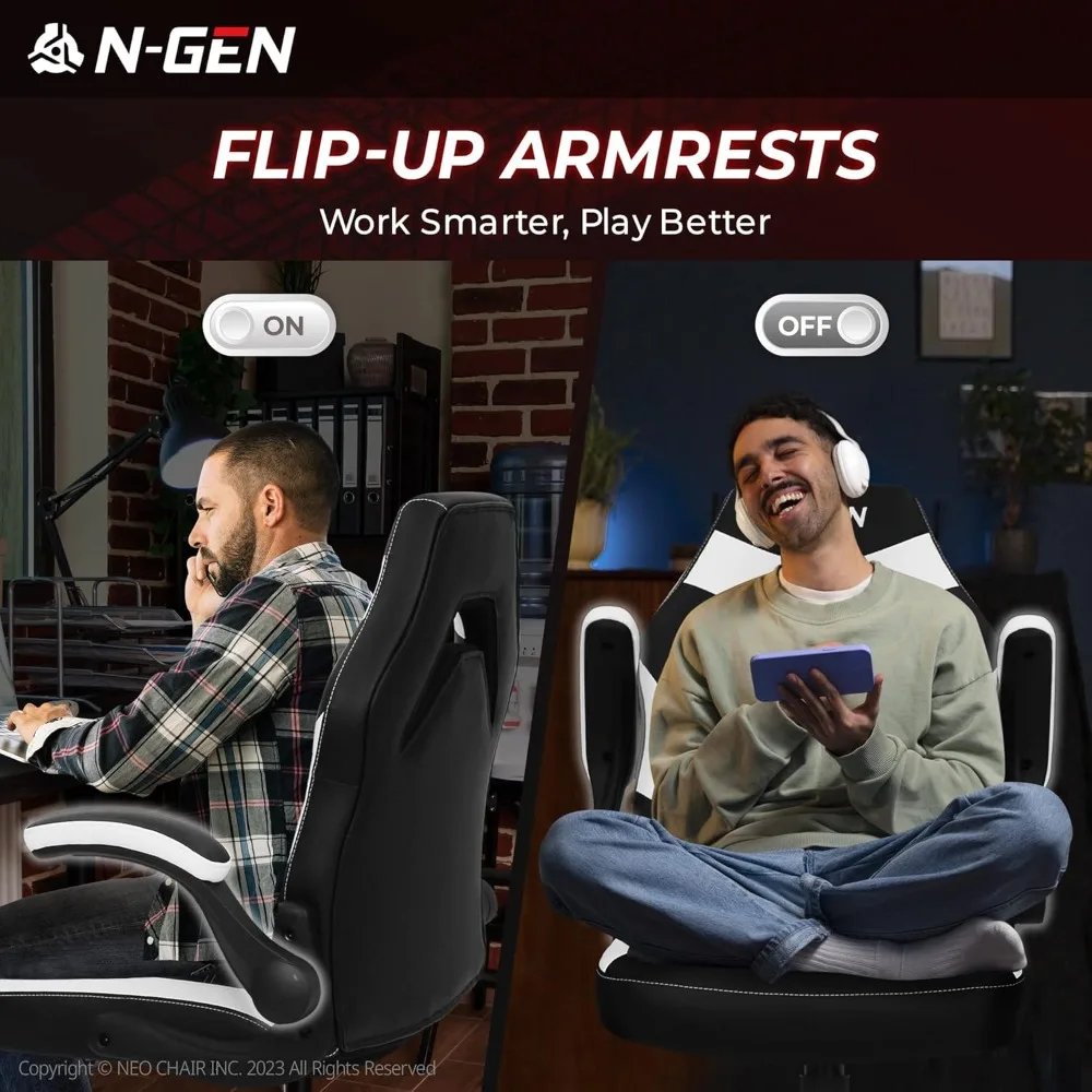 Video Gaming Computer Chair Ergonomic Desk Office Chair