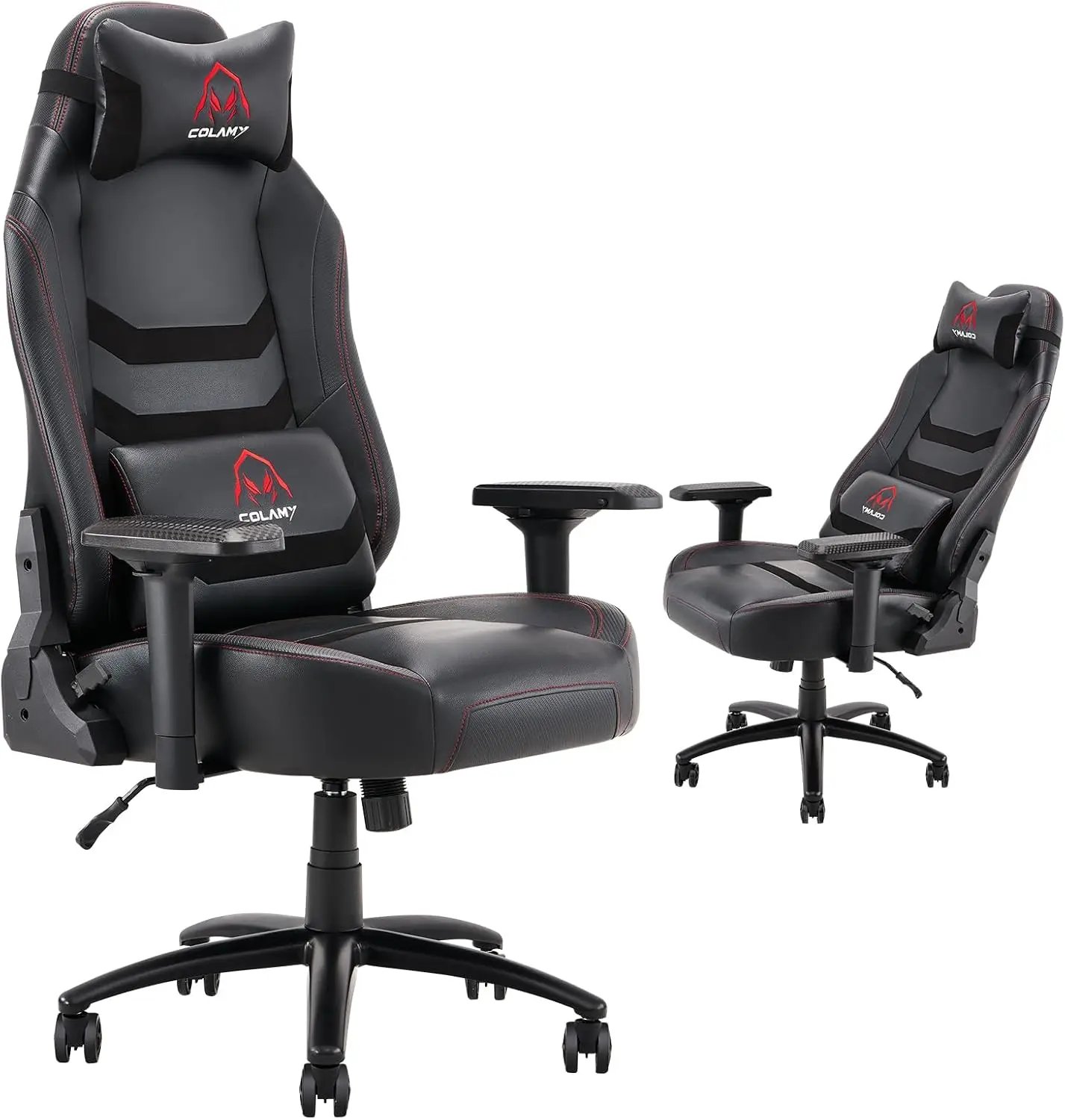 COLAMY Big and Tall Gaming Chair 400lbs-Computer Gamer Chair, Ergonomic Executive Office Chair, High Back PC Chair with Wide Sea