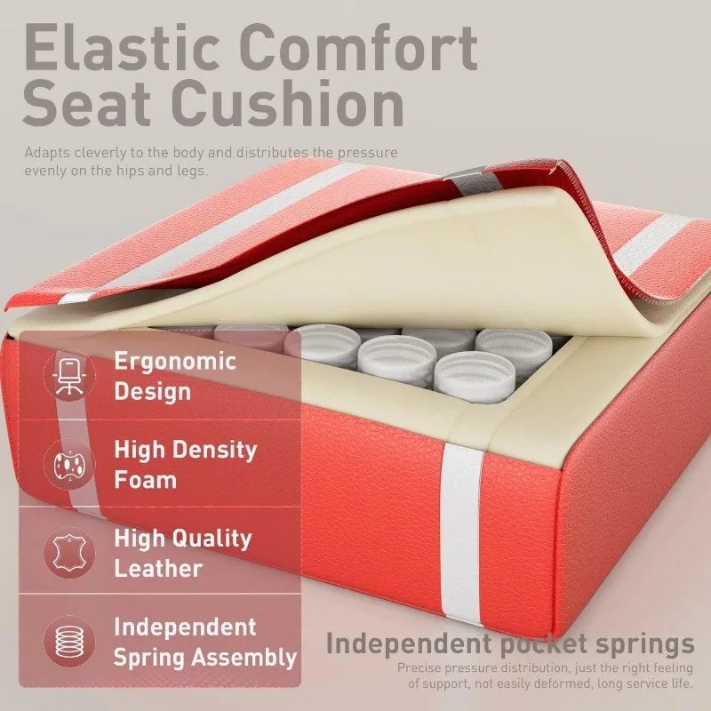 HLDIRECT Gaming Chair, Video Game Chair, Gamer Computer Chair, Ergonomic Gaming Chairs for Adults with Headrest and Lumbar